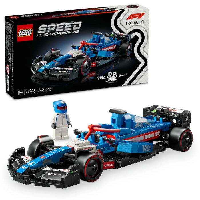  LEGO®  Speed Champions - Masina de curse F1® Visa Cash App RB VCARB 01 (77246), 248 piese [1]
