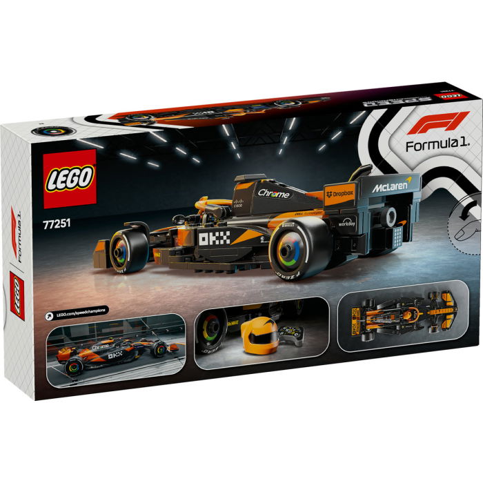 LEGO® Speed Champions - Masina de curse McLaren F1® Team MCL38 (77251), 269 piese [3]