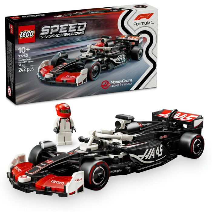 LEGO® Speed Champions - Masina de curse MoneyGram Haas F1® Team VF-24 (77250), 242 piese [1]