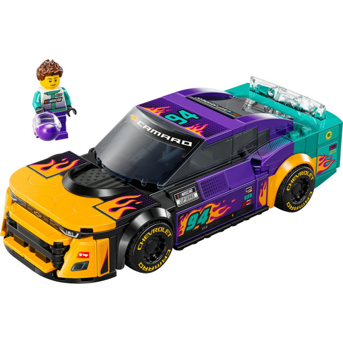  LEGO®  Speed Champions - NASCAR® Next Gen Chevrolet Camaro ZL1 (76935), 328 piese [4]