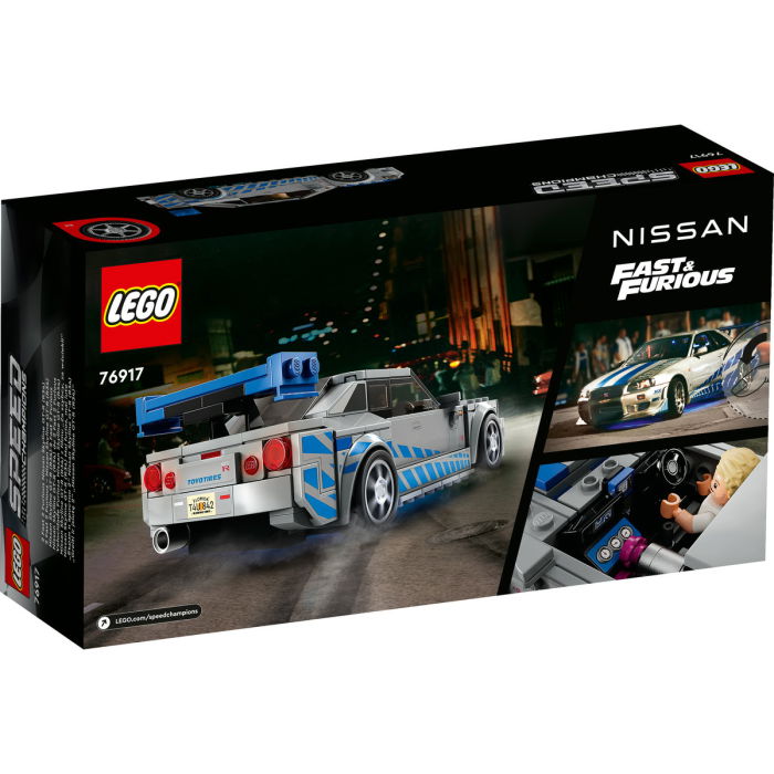  LEGO®  Speed Champions - Nissan Skyline GT-R (R34) 2 Fast 2 Furious (76917), 319 piese [3]