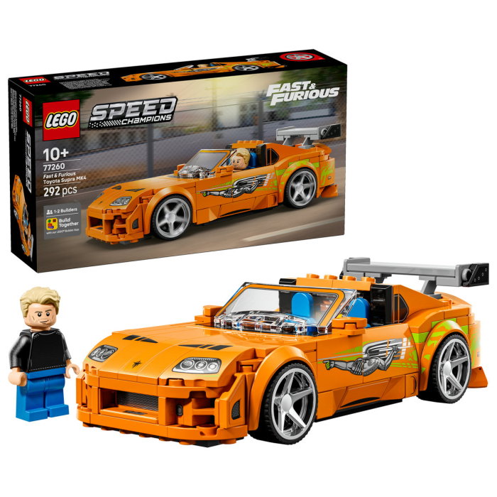 LEGO® Speed Champions - Toyota Supra MK4 din Furios si iute (77260), 292 piese [1]