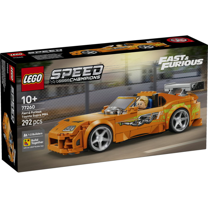 LEGO® Speed Champions - Toyota Supra MK4 din Furios si iute (77260), 292 piese [2]