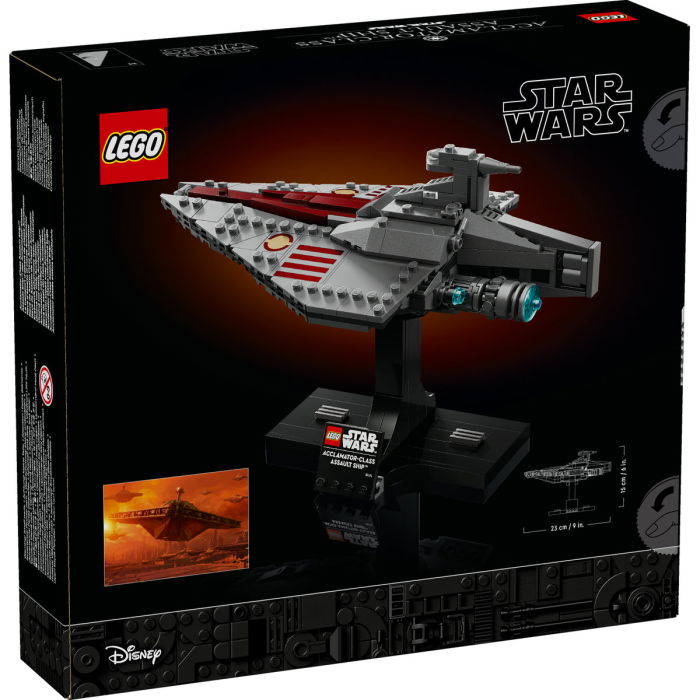  LEGO®  Star Wars - ACCLAMATOR-CLASS ASSAULT SHIP™ (75404), 450 piese [3]