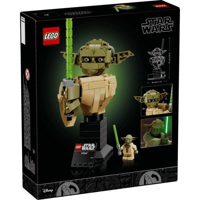 LEGO® Star Wars - Bustul lui Yoda (75438), 399 piese [10]