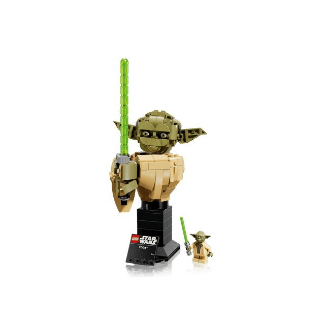 LEGO® Star Wars - Bustul lui Yoda (75438), 399 piese [9]