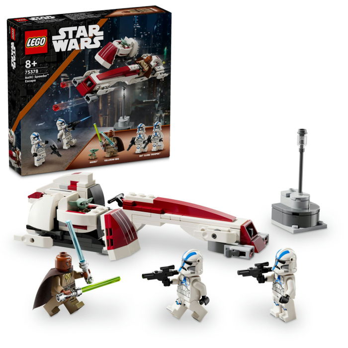 LEGO® Star Wars - Evadare pe BARC Speeder™ (75378), 221 piesa  [1]