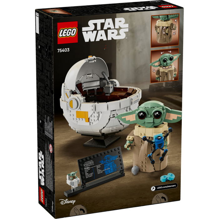 LEGO®  Star Wars - Grogu™ cu landoul planor (75403), 1048 piese [3]