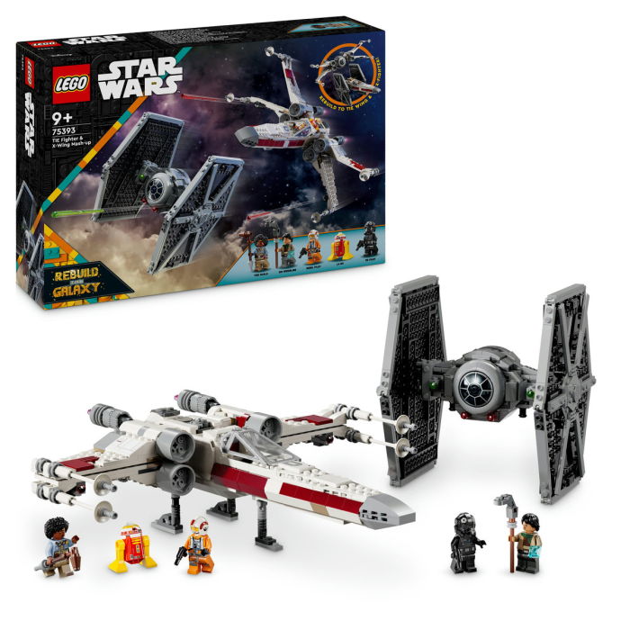  LEGO®  Star Wars - Hibrid TIE Fighter si X-Wing (75393), 1063 piese [1]