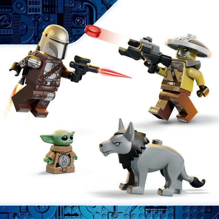 LEGO® Star Wars - Lupta cu droidul de la Palatul Huttului (75451), 415 piese [5]