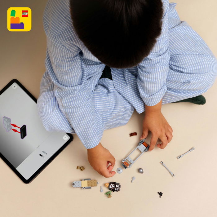 LEGO® Star Wars - Motocicleta rapida a lui Mandalorian si Grogu (75436), 58 piese [6]