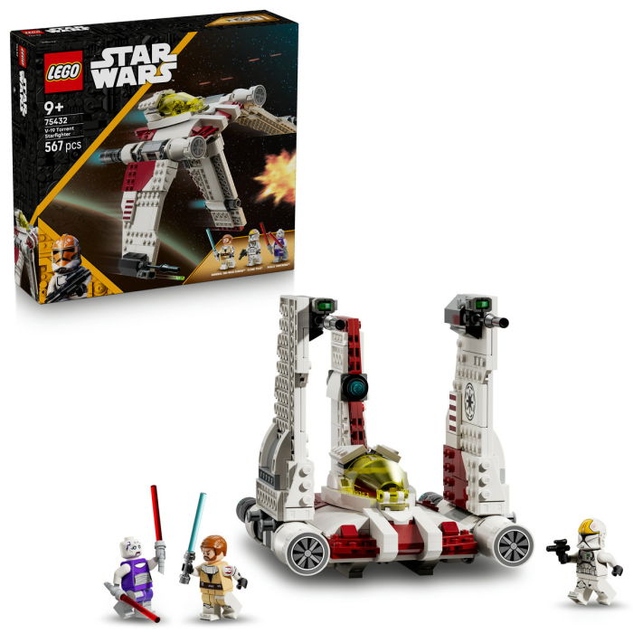 LEGO®  Star Wars - Nava de lupta stelara V-19 Torrent (75432), 567 piese [1]