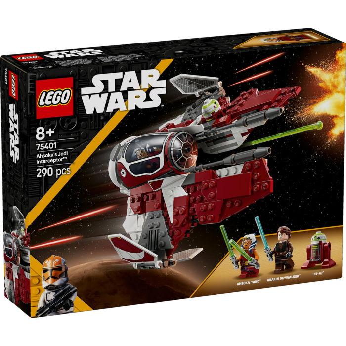  LEGO®  Star Wars - Nava interceptor™ Jedi a lui Ahsoka (75401), 290 piese [2]
