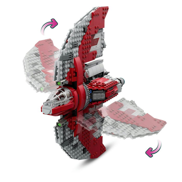 LEGO® Star Wars - Naveta Jedi T-6 a lui Ahsoka (75362), 601 piesa  [8]