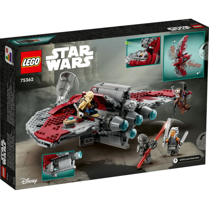 LEGO® Star Wars - Naveta Jedi T-6 a lui Ahsoka (75362), 601 piesa  [3]