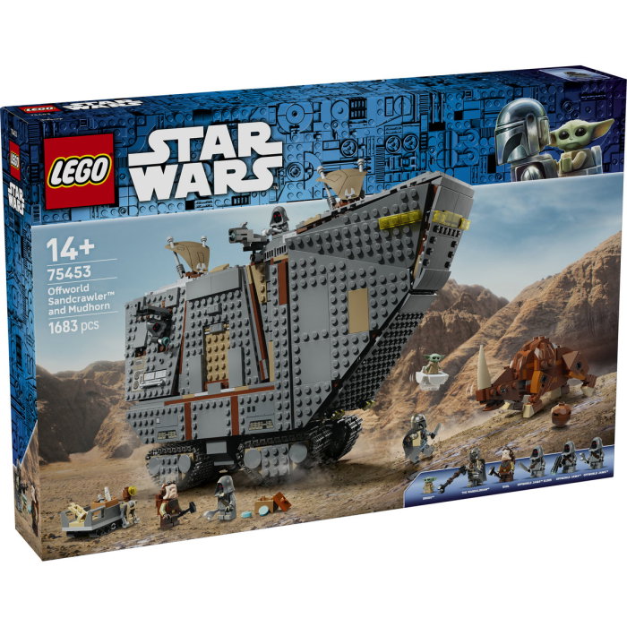 LEGO® Star Wars - Offworld Sandcrawler si Mudhorn (75453), 1683 piese [2]