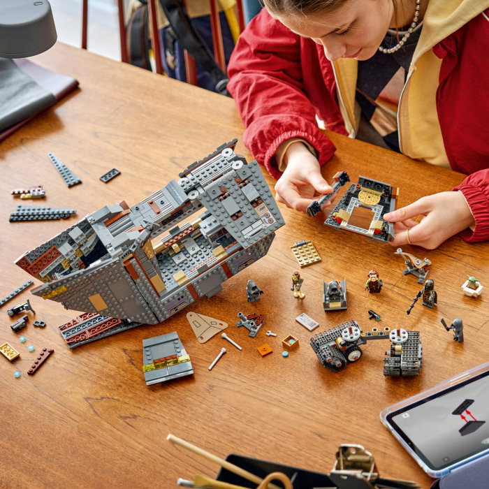 LEGO® Star Wars - Offworld Sandcrawler si Mudhorn (75453), 1683 piese [8]