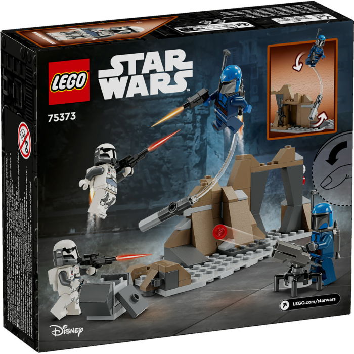  LEGO®  Star Wars - Pachet de lupta Ambuscada pe Mandalore™ (75373), 109 piese [3]