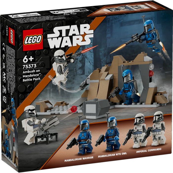  LEGO®  Star Wars - Pachet de lupta Ambuscada pe Mandalore™ (75373), 109 piese [2]