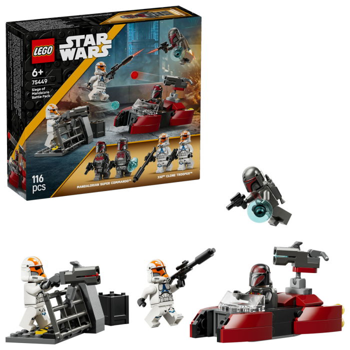 LEGO® Star Wars - Pachet de lupta Asediul de pe Mandalore (75449), 116 piese [1]