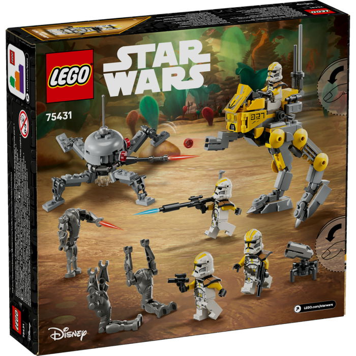 LEGO®  Star Wars - Pachet de lupta Soldati clona din unitatea stelara 327 (75431), 258 piese [3]