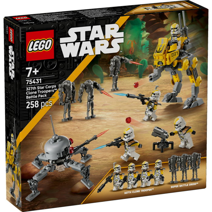 LEGO®  Star Wars - Pachet de lupta Soldati clona din unitatea stelara 327 (75431), 258 piese [2]