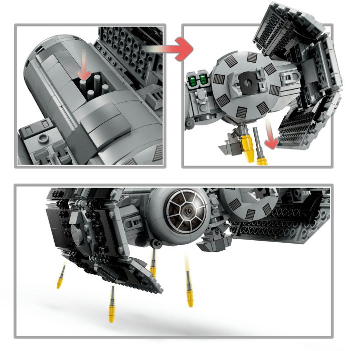 LEGO® Star Wars - TIE Bomber (75347), 625 piese [8]