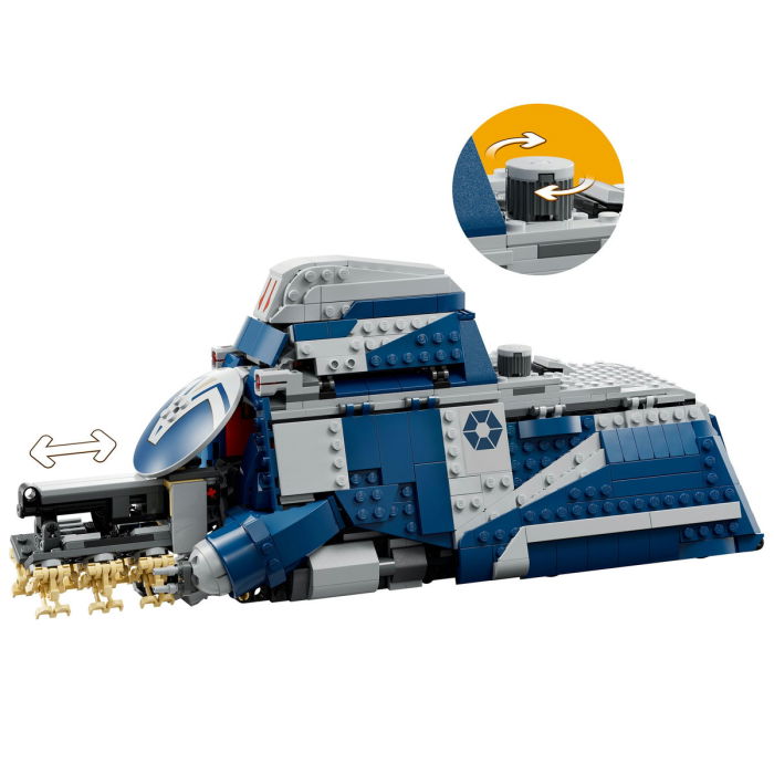 LEGO®  Star Wars - Vehiculul MTT al separatisilor din Batalia de pe Felucia (75435), 976 piese [8]