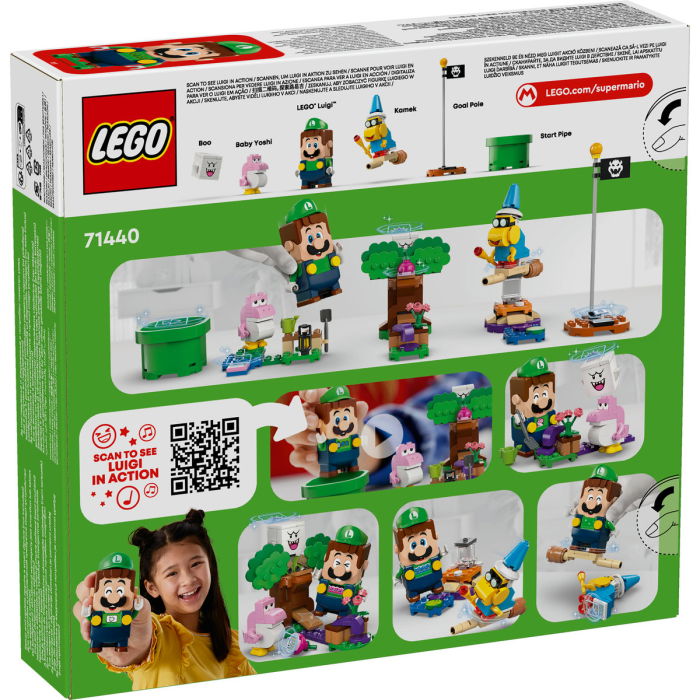  LEGO®  Super Mario - Aventuri cu LEGO®  Luigi™ interactiv (71440), 210 piese [3]