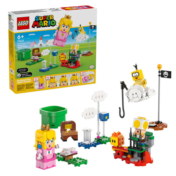 LEGO® Super Mario - Aventuri cuLEGO® Peach™ interactiva (71441), 208 piese [1]