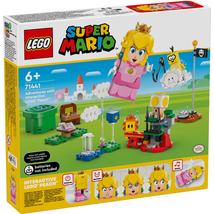 LEGO® Super Mario - Aventuri cuLEGO® Peach™ interactiva (71441), 208 piese [2]