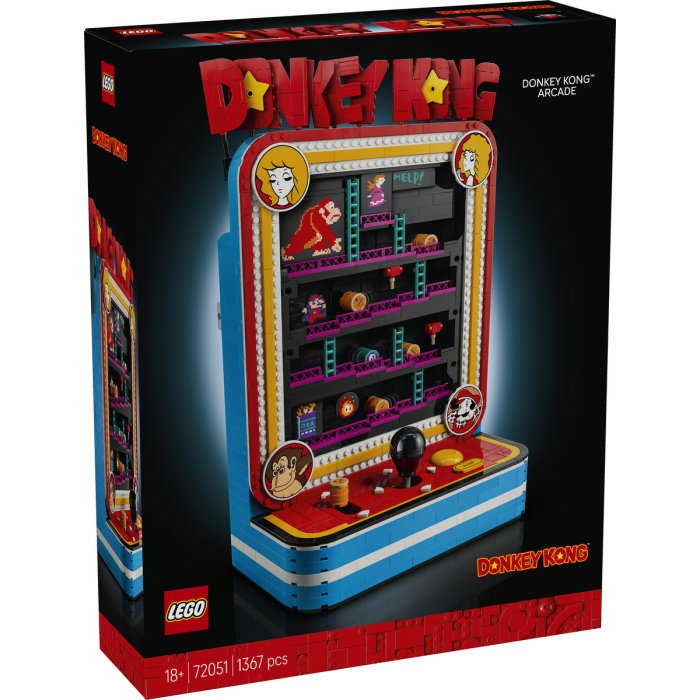 LEGO® Super Mario - Joc arcade Donkey Kong (72051), 1367 piese [3]