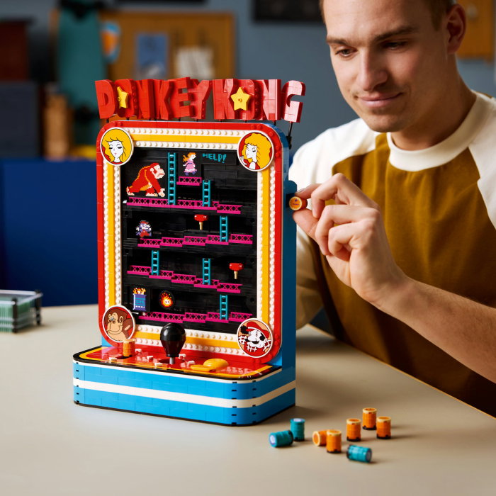 LEGO® Super Mario - Joc arcade Donkey Kong (72051), 1367 piese [9]