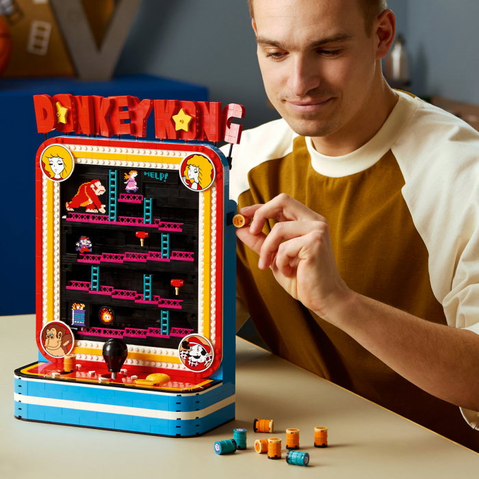 LEGO® Super Mario - Joc arcade Donkey Kong (72051), 1367 piese [6]