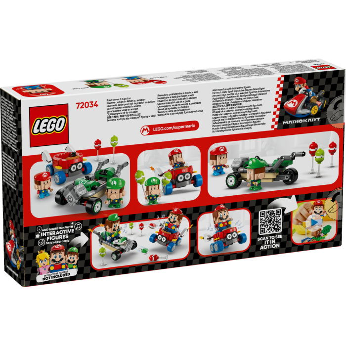  LEGO®  Super Mario - Mario Kart™ – Baby Mario si Baby Luigi (72034), 321 piesa  [3]