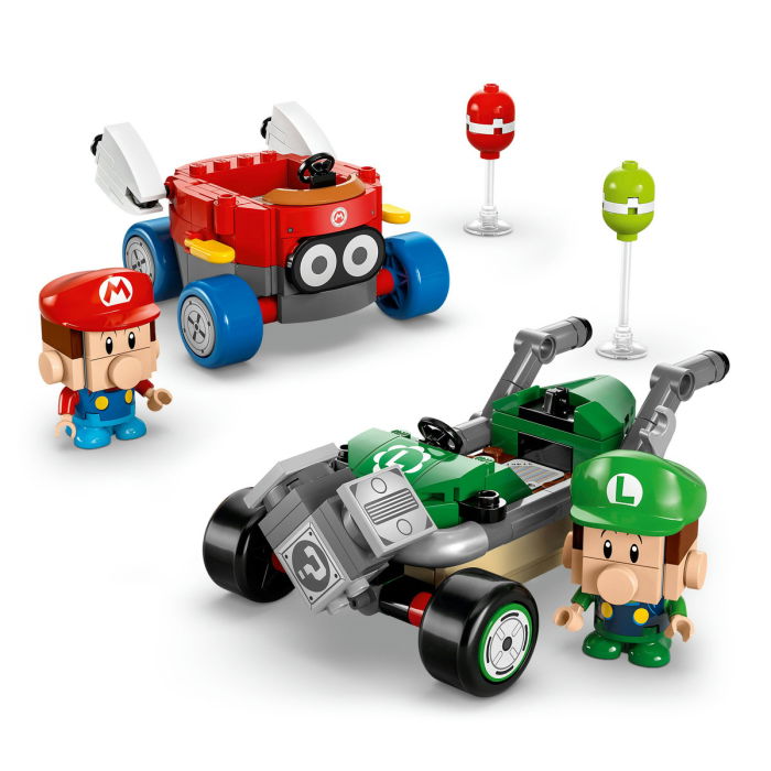  LEGO®  Super Mario - Mario Kart™ – Baby Mario si Baby Luigi (72034), 321 piesa  [8]