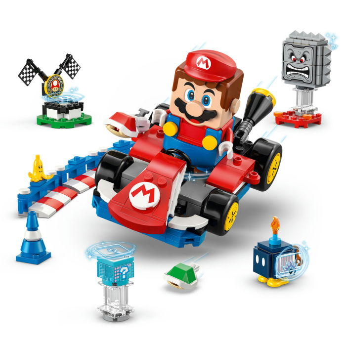 LEGO®  Super Mario - Mario Kart – LEGO®  Mario interactiv si Standard Kart (72043), 278 piese [8]