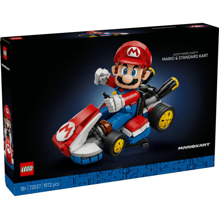  LEGO®  Super Mario - Mario Kart: Mario & Standard Kart (72037), 1972 piese [2]