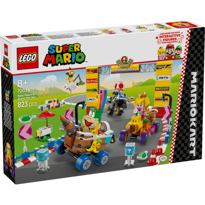  LEGO®  Super Mario - Mario Kart™ – Set Baby Peach si Grand Prix (72036), 823 piese [2]