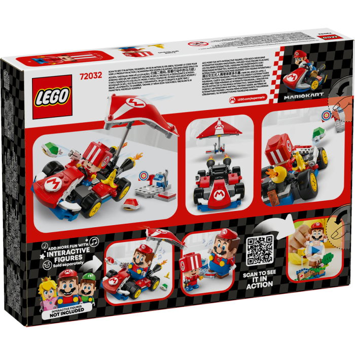  LEGO®  Super Mario - Mario Kart™ – Standard Kart (72032), 174 piese [3]