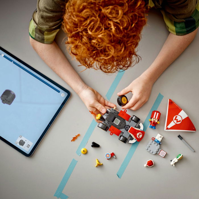  LEGO®  Super Mario - Mario Kart™ – Standard Kart (72032), 174 piese [4]