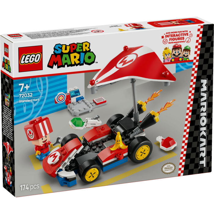  LEGO®  Super Mario - Mario Kart™ – Standard Kart (72032), 174 piese [2]