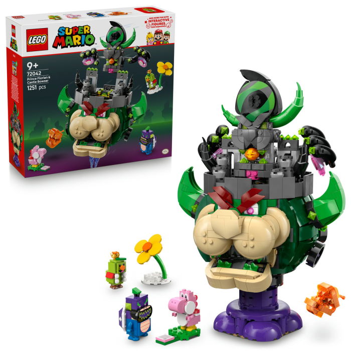LEGO®  Super Mario - Prince Florian si Castle Bowser (72042), 1251 piese [1]