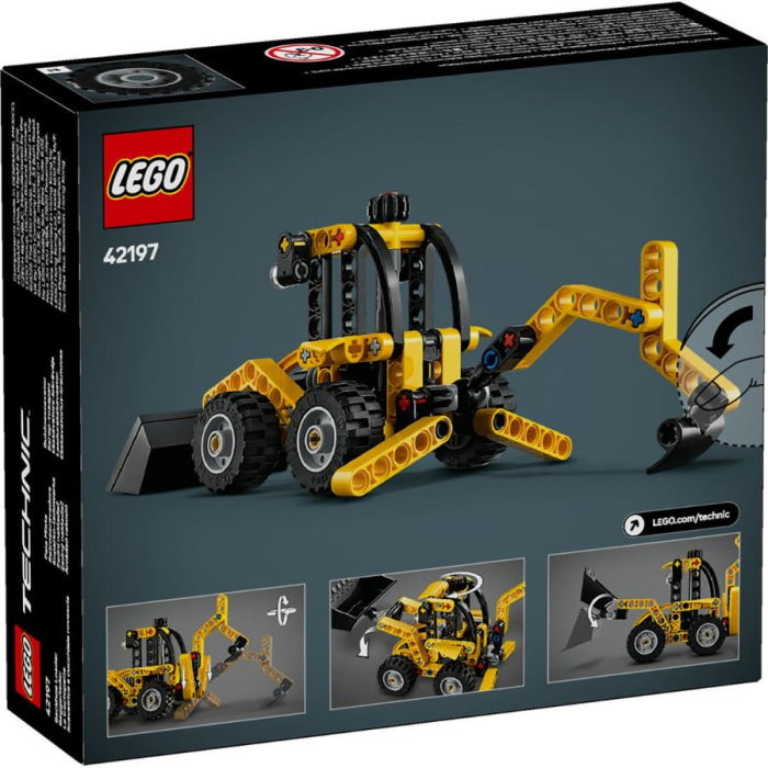 LEGO® Technic - Buldoexcavator (42197), 104 piese [3]