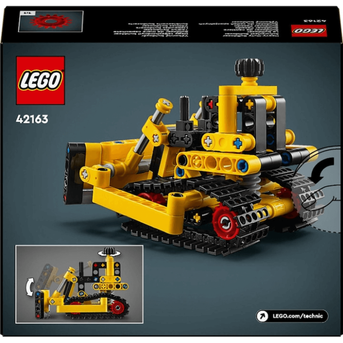 LEGO® Technic - Buldozer de mare capacitate (42163), 195 piese [6]