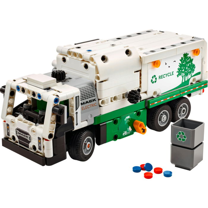  LEGO®  Technic - Camion de gunoi Mack LR Electric (42167), 503 piese [7]