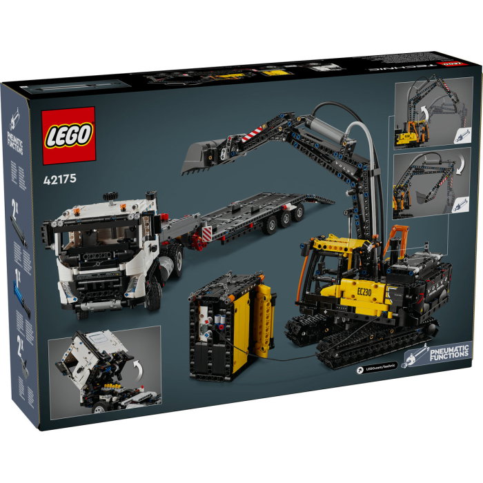 LEGO® Technic - Camionul FMX si excavatorul electric EC230 de la Volvo (42175), 2274 piese [3]
