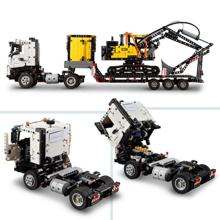 LEGO® Technic - Camionul FMX si excavatorul electric EC230 de la Volvo (42175), 2274 piese [7]