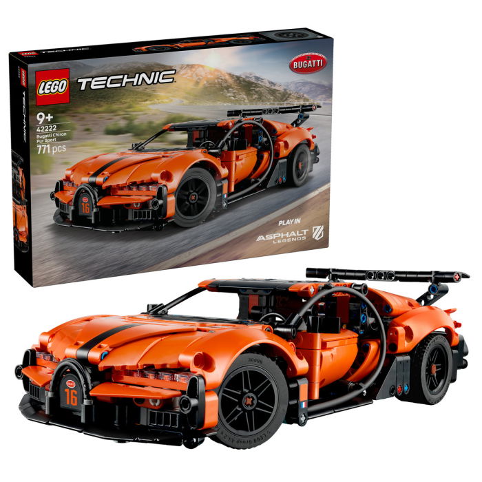 LEGO® Technic -  Hipermasina Bugatti Chiron Pur Sport (42222), 771 piese [1]