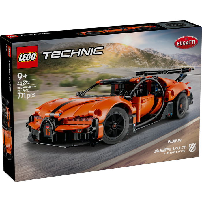 LEGO® Technic -  Hipermasina Bugatti Chiron Pur Sport (42222), 771 piese [2]